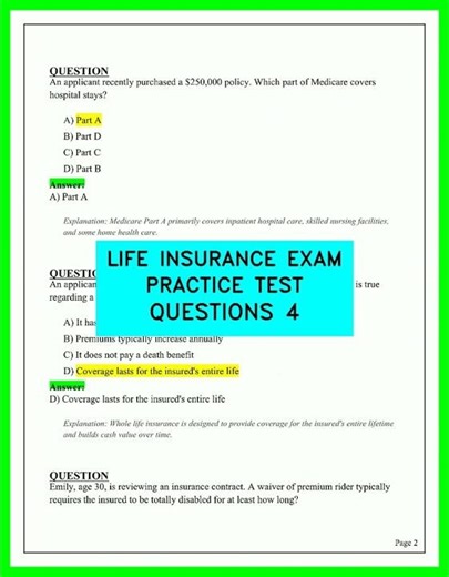 2026 Life Insurance Exam Mastery: Must-Know Practice Questions for Your State License Test
