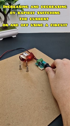 A kind of dimmer circuit | #dcmotor #dcman #teach #experiment #techexperiments