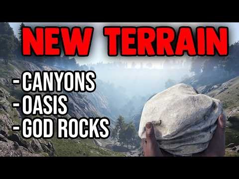 RUST CONSOLE UPDATE! World 2.0 Part 1 PTB, New Map Changes, Cliffs, Canyons & MORE!