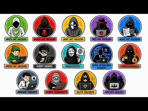 Every Type of Hacker Explained in 10 Minutes