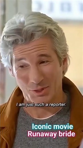 🌟 Richard Gere and Julia Roberts Iconic interpretation in Runaway bride🎬 #movie #richardgere #shorts