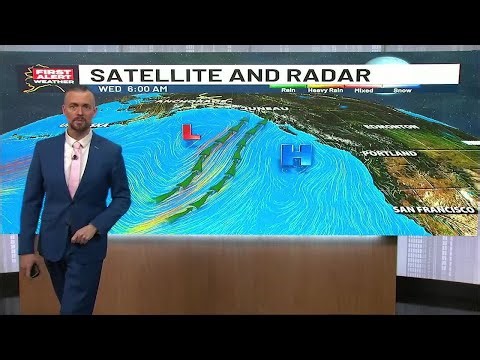 Sunshine returns to Southcentral, with widespread rain building into Southeast