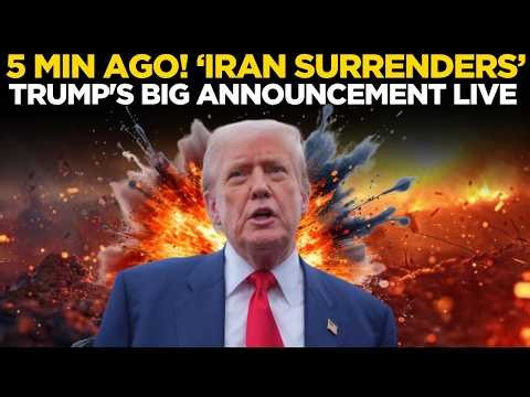 BREAKING NEWS LIVE: Trump Warns Iran | US Could Capture Iran Tonight? | Trump Speech LIVE