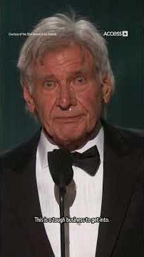 Harrison Ford Brings Room To Tears While Accepting Lifetime Achievement Award At Actor Awards
