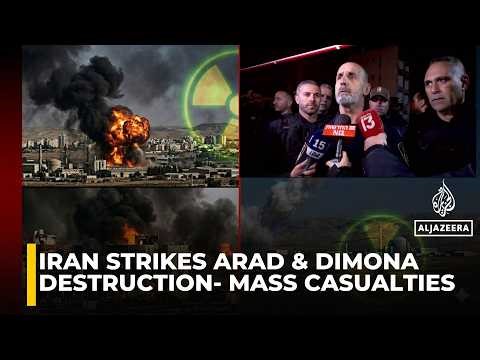 Mass Casualties After Iran Strikes Arad & Dimona | Israel Under Fire