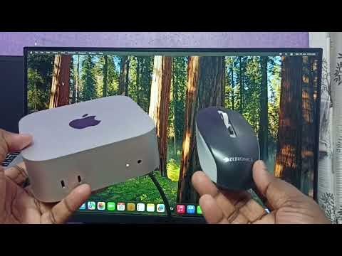 Mac Mini M4 | How to Connect Wireless Bluetooth Mouse to Apple Mac Mini
