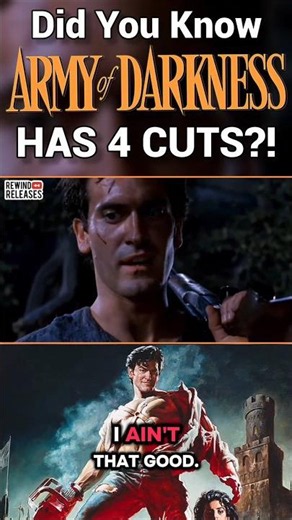 The Mystery of the Several Cuts of 'ARMY OF DARKNESS'