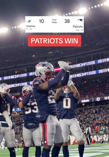 patriots win‼️ see you in the playoffs 🫡 #nfl #patriots #win @JHAWK | patriots