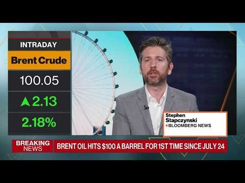 Oil Prices: Brent at $100 a Barrel for First Time Since July