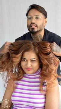 She came with disappointment, left with confidence.When another salon failed 🤍