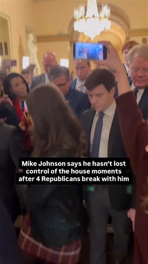 Mike Johnson denied he has lost control of the house after another successful discharge petition. Four Republicans defied him and voted with Democrats to force a vote on the extension of ACA subsidies. | HuffPost
