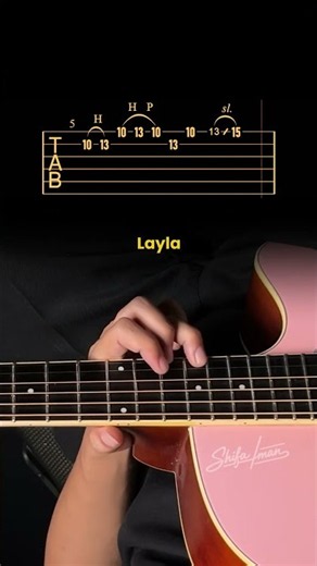 Eric Clapton - Layla #guitartutorial