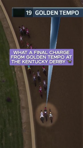 Relive Golden Tempo’s UNREAL push to the front at the 2026 Kentucky Derby! 🐎 📺 Breeders’ Cup: Saturday 3:30 p.m. on NBC & Peacock #goldentempo #breederscup #horseracing
