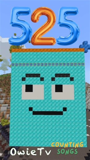 Counting by 175 Song | Skip Counting Song for Kids | Minecraft Numberblocks Counting #kidslearning