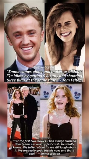 Tom Felton & Emma Watson’s Friendship Is Too Pure 💛