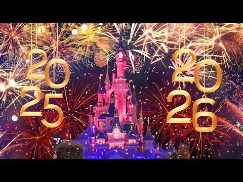Magical New Year’s Eve Fireworks at Disneyland Paris ✨ 2025 - 2026 ✨