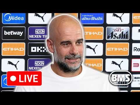 🔴 LIVE | Pep Guardiola's LAST Man City press conference | Man City 1-2 Aston Villa
