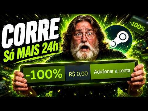 SÓ 24h! STEAM libera jogo de R$ 32,99 e Muito Muito MAIS...