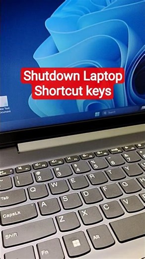 How to Shutdown Laptop using Keyboard | Computer Shortcut Keys #shutdown #laptop #windows #shorts