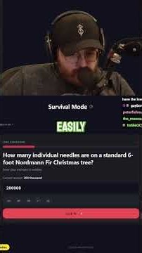 Rapid fire trivia on Survival mode