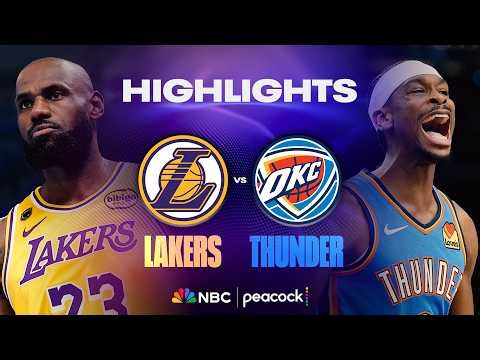 Los Angeles Lakers vs Oklahoma City Thunder: Game 1 | NBA PLAYOFF HIGHLIGHTS | NBA on NBC | 5/5/26