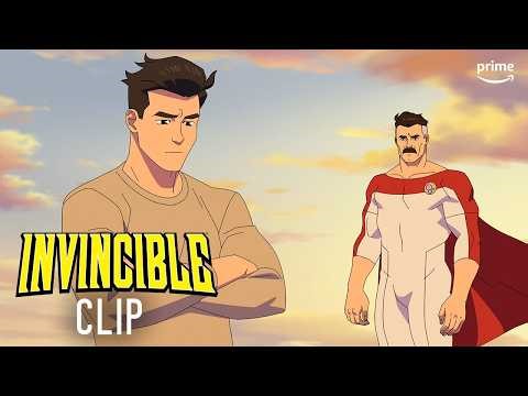 Casual heart-to-heart | Invincible Season 4 | Prime Video