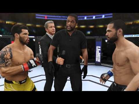 Raphael Assuncao vs Frankie Saenz FULL FIGHT | UFC 4 AI Simulation Gameplay (CPU vs CPU)