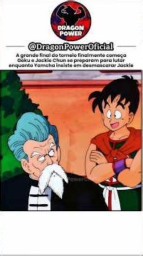 GOKU E JACKIE CHUN SE PREPARAM PARA A GRANDE FINAL DO TORNEIO 🥋🏆 | Dragon Ball Clássico | #417 #goku