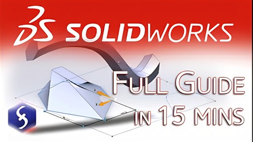 SolidWorks Beginner Guide: Learn 3D Design and Modeling Step by Step