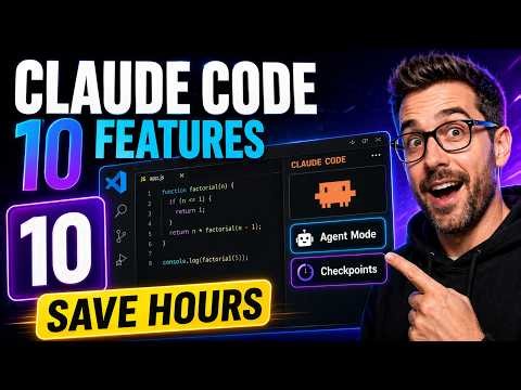 Claude Code in VS Code: 10 Features That Save Hours