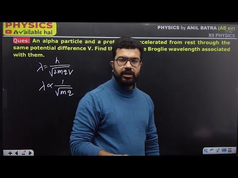 An alpha particle and a proton are accelerated from rest through the same potential difference