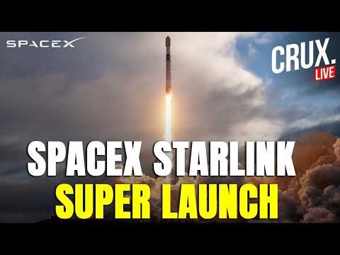 LIVE | SpaceX Launches Falcon 9 Rocket With 29 Starlink Satellites On Day Of IPO Filing | Elon Musk
