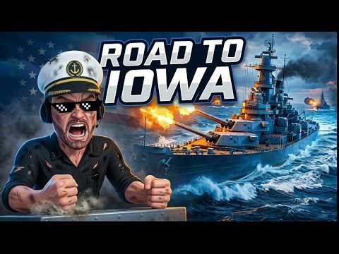 🔴🚢 Road to the IOWA! | World of Warships: Legends Live Grind