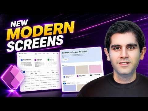Power Apps NEW Modern Screens | Build Fully Responsive Apps in Minutes 🚀