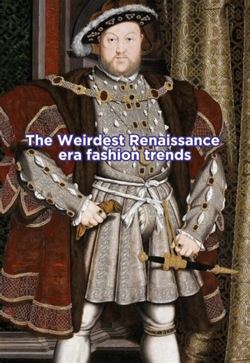 A look back at some interesting Renaissance era fashion. #history #renaissance #fashion