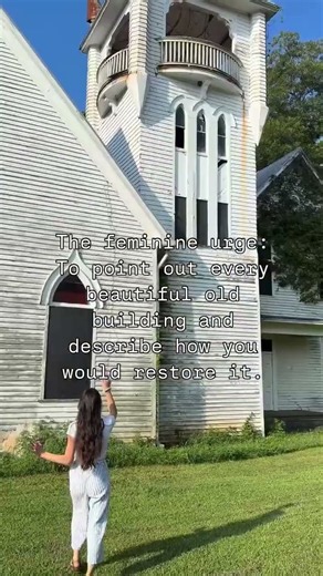 Hunny did you see that old house? Whenever my husband and I are driving places, almost the entire