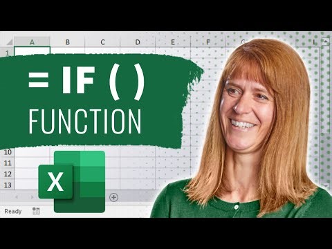 How to use the IF function in Excel