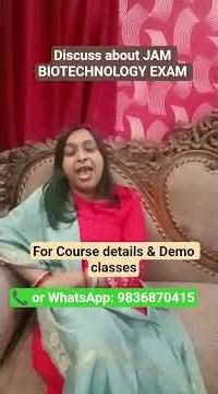 JAM Biotechnology Exam Strategy, Syllabus, Tips, Study Plan and Career Paths Explained