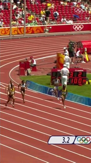Where the legacy began. ⚡️ Shelly-Ann Fraser-Pryce's Olympic journey began at #Beijing2008