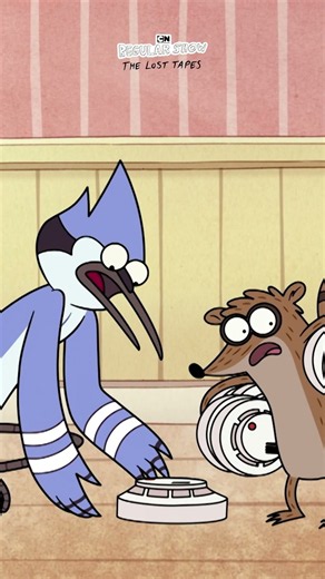 They don't do surveys 😤 #RegularShow #RegularShowTheLostTapes #Rigby #Mordecai