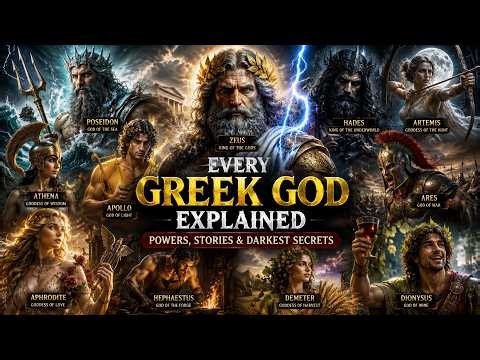 Every Greek God Explained — Their Powers, Stories & Darkest Secrets