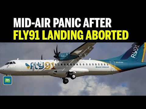 Hyderabad-Hubballi flight scare: Fly91 aborts landing, passengers panic mid-air for 4 hours