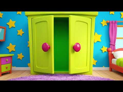 Door Opening Animation Green Screen | Bedroom Background