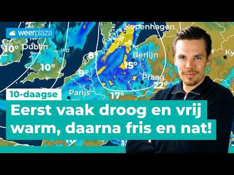 Een paar warme dagen, maar richting Hemelvaart nat en koud | 10-daagse