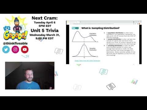 AP Statistics Cram Mar 30, 2021