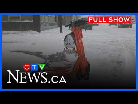 Spring storm brings snow and ice to southern Sask. | CTV News Regina at Six April 16, 2026