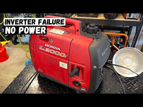 Honda EU2000i No Power or Throttle Control - Fixed for $25