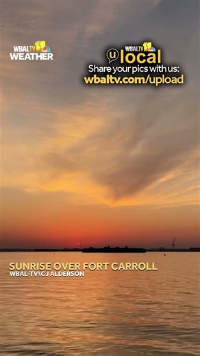 Beautiful sunrise over Fort Carroll