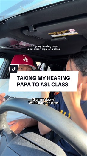 Taking My Hearing Dad to ASL Class — Proud Family Learning Sign Language