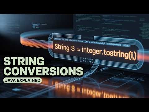 Java Tutorial: String Conversions In Java | Lecture 76